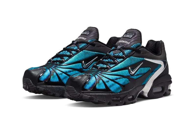 Skepta x Nike Air Max Tailwind V「Chrome Blue」聯乘鞋款發佈