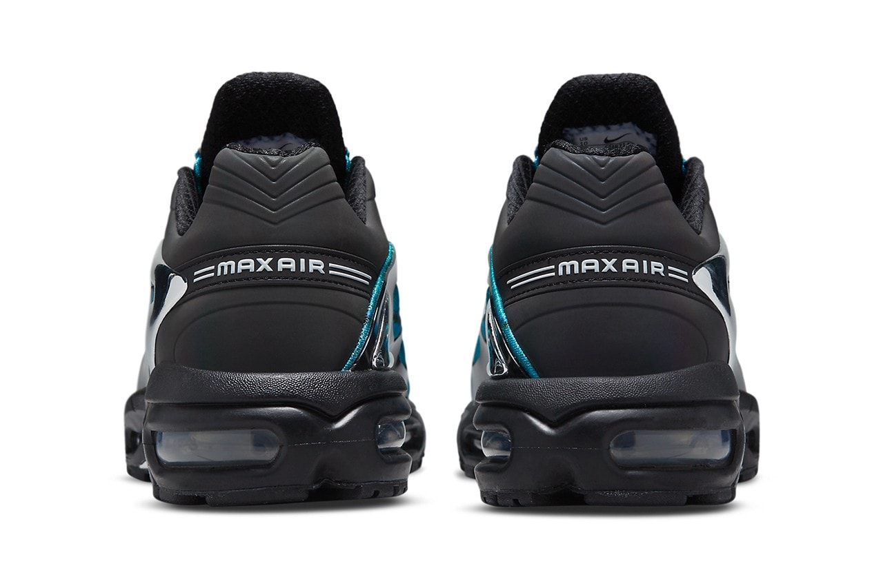 Skepta x Nike Air Max Tailwind V「Chrome Blue」聯乘鞋款發佈