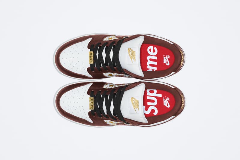 Supreme x Nike SB Dunk Low 全新聯乘系列鞋款正式發佈