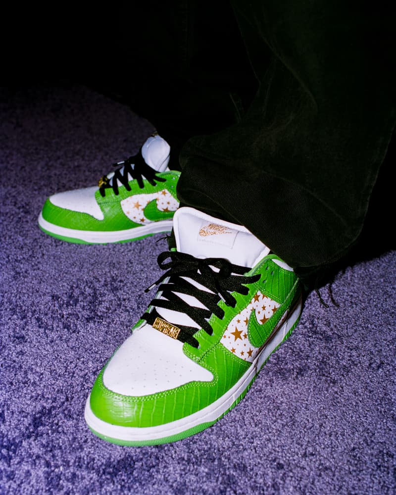 Supreme x Nike SB Dunk Low 全新聯乘系列鞋款正式發佈