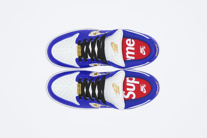 Supreme x Nike SB Dunk Low 全新聯乘系列鞋款正式發佈