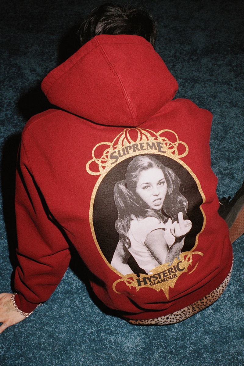 Supreme x HYSTERIC GLAMOUR 全新聯乘系列正式發佈