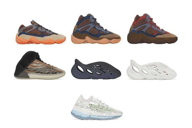 adidas YEEZY 鞋款系列 5 月份「完整發售情報」率先曝光