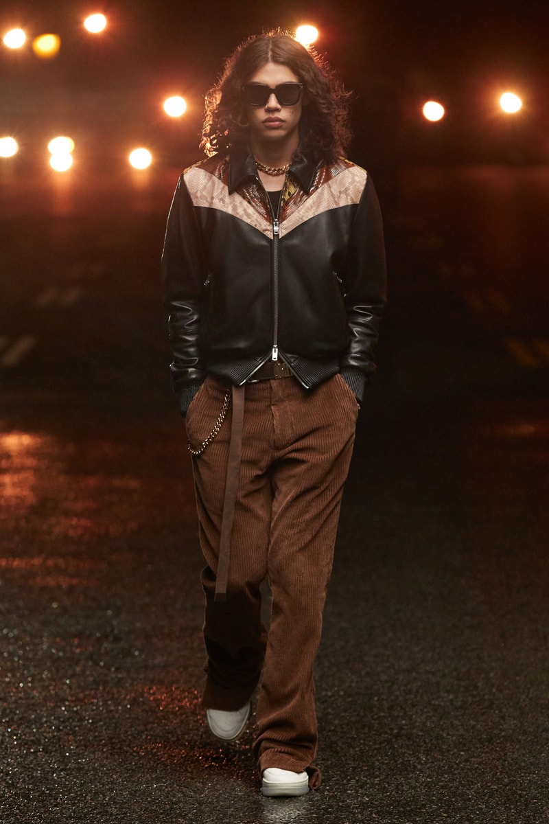 AMIRI 全新 2021 秋冬男裝⼤秀系列正式登場