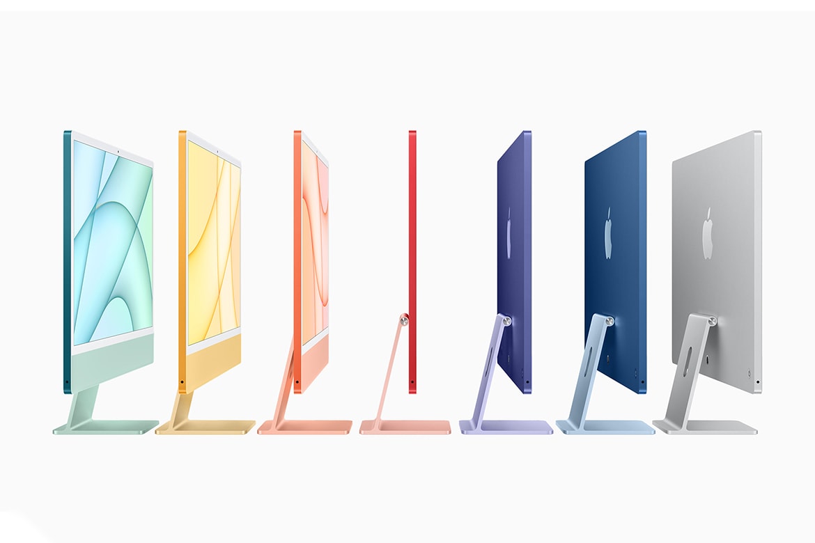 Apple 發佈會 − 全新 iMac 強勢推出多達 7 種繽紛配色