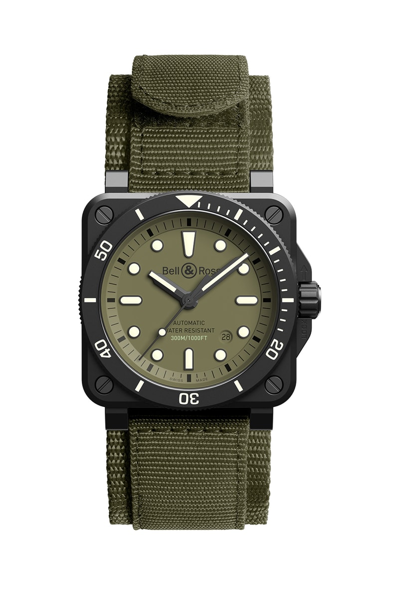 Bell & Ross 推出全新軍事風格 BR 03-92 別注錶款