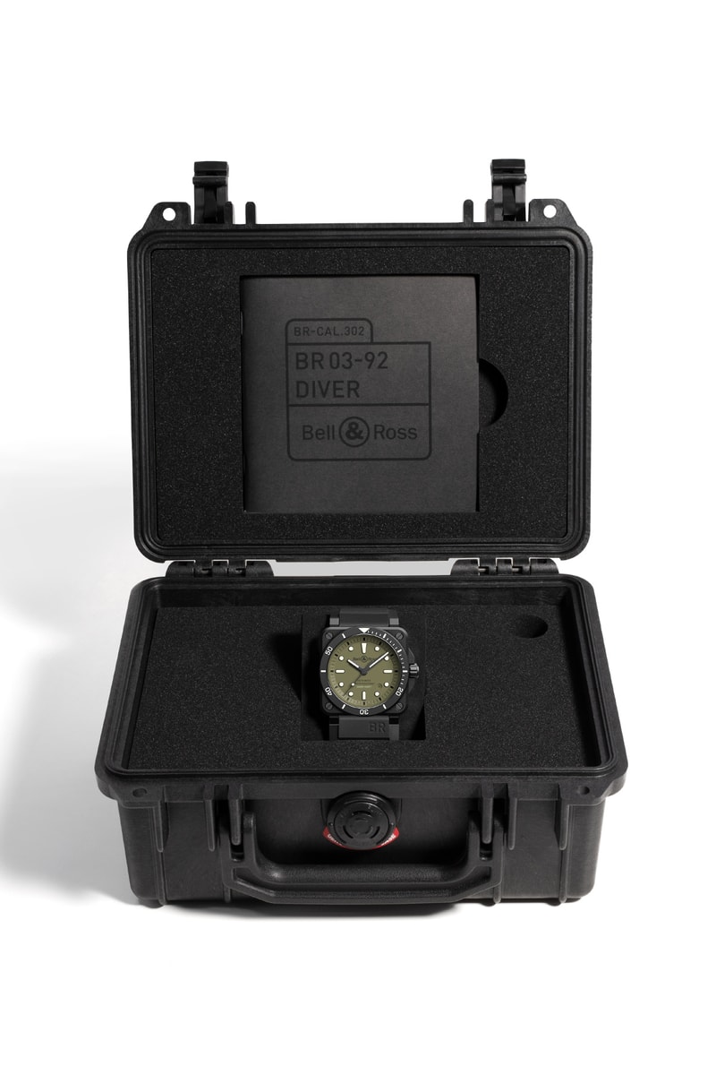 Bell & Ross 推出全新軍事風格 BR 03-92 別注錶款