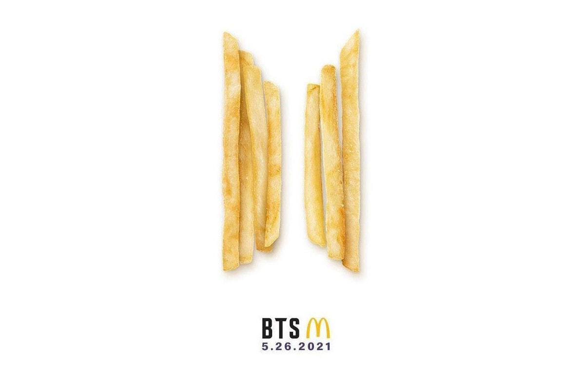 防彈少年團 BTS 確定攜手 McDonald's 推出「BTS 聯名套餐」