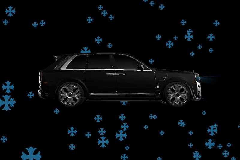 率先預覽 Drake 專屬 Chrome Hearts 定製版本 Rolls-Royce Cullinan