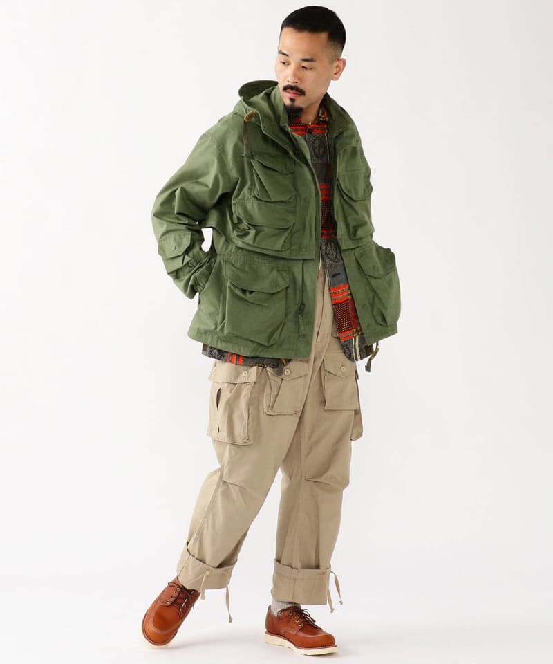 Engineered Garments x BEAMS Plus 全新聯乘 3-Way Field Parka 正式發佈