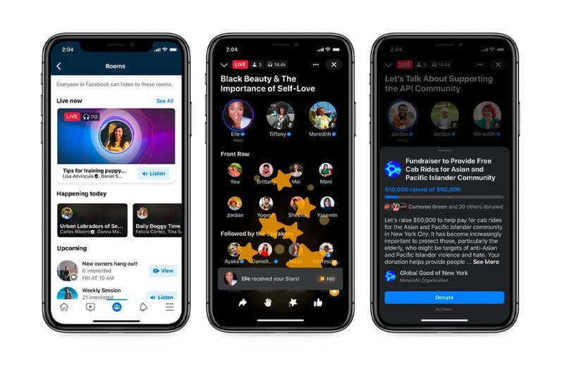 Facebook 全新「Live Audio Room」應用程式即將正式面世