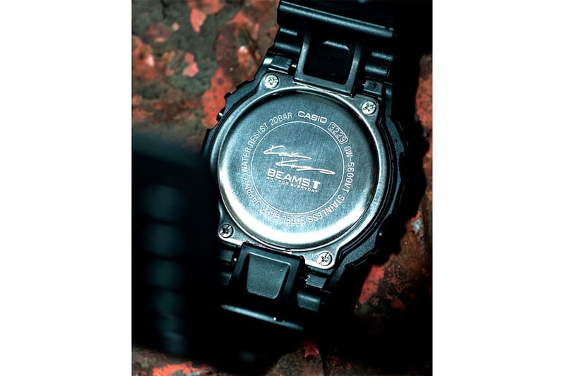 BEAMS T x 河村康輔 x G-Shock 全新三方聯乘 DW-5600 錶款發佈