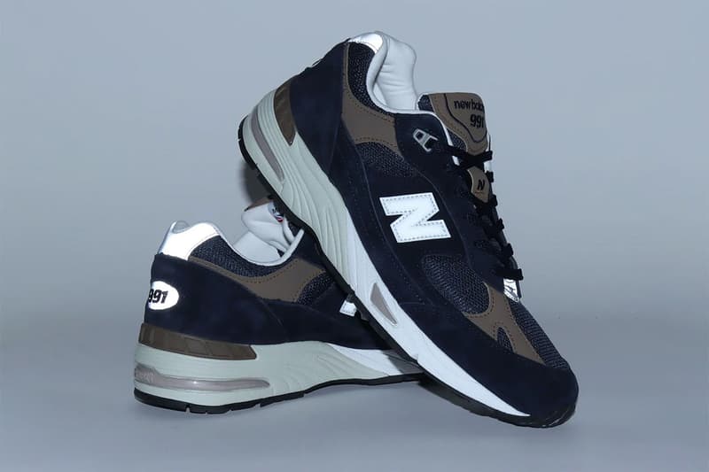 New Balance 991「深藍、褐色」最新配色正式登場