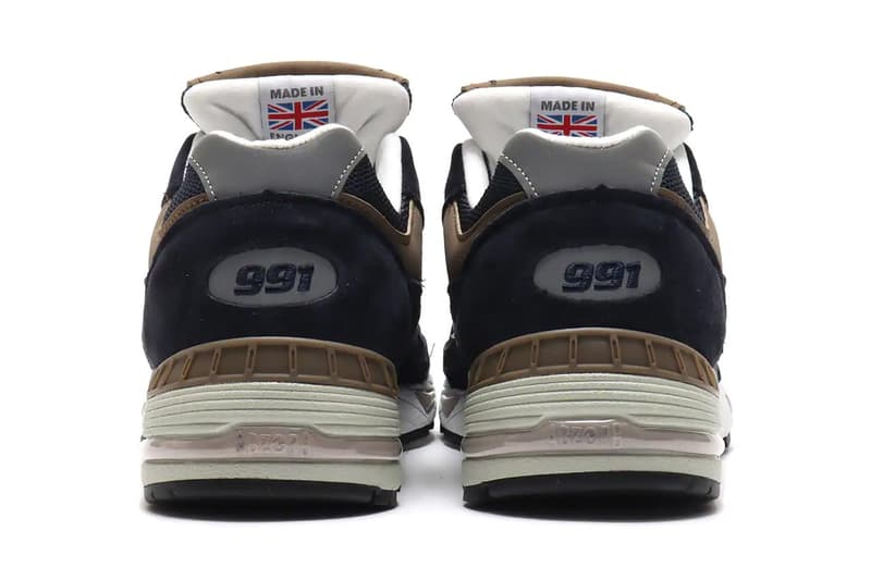 New Balance 991「深藍、褐色」最新配色正式登場