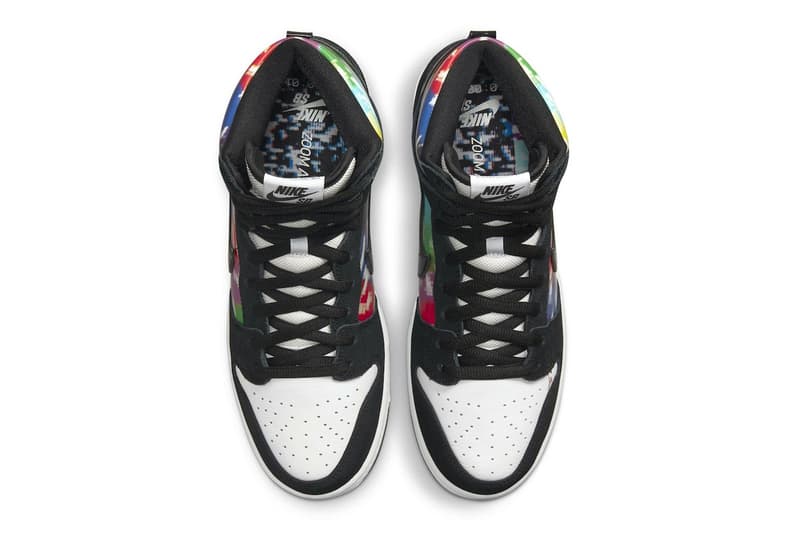 率先揭露 Nike SB Dunk High「TV Signal」官方圖輯