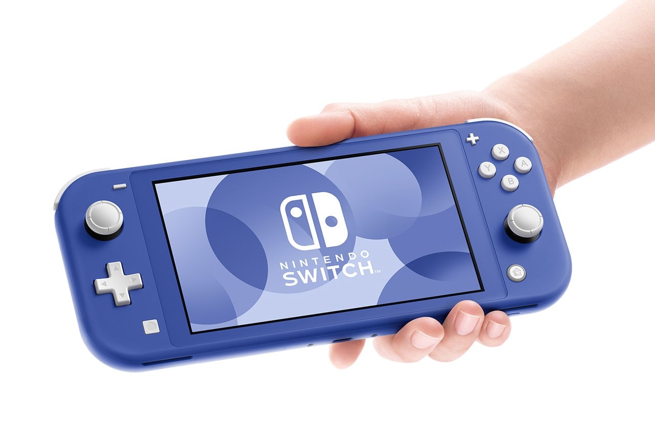 Nintendo Switch Lite 正式推出最新藍色款式