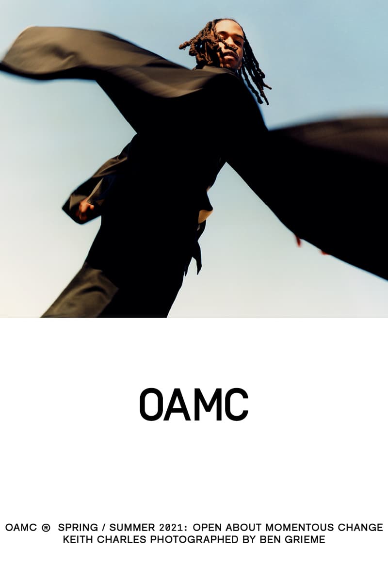 OAMC 2021 春夏系列形象廣告正式登場