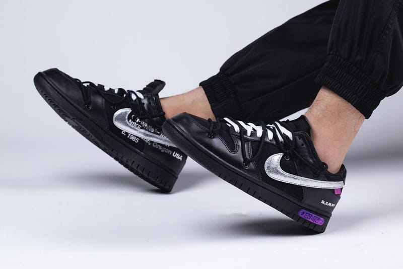 black off white dunks
