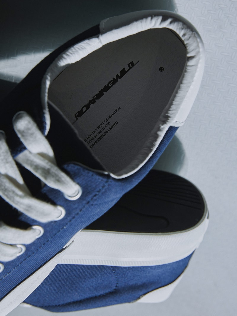 ROARINGWILD 首款運動鞋 CANVAS SHOES 正式發佈