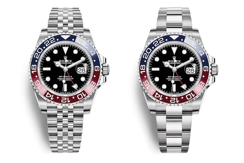 Rolex 推出 GMT-Master II「Batman、Pepsi」全新替代 Oyster 蠔式錶帶