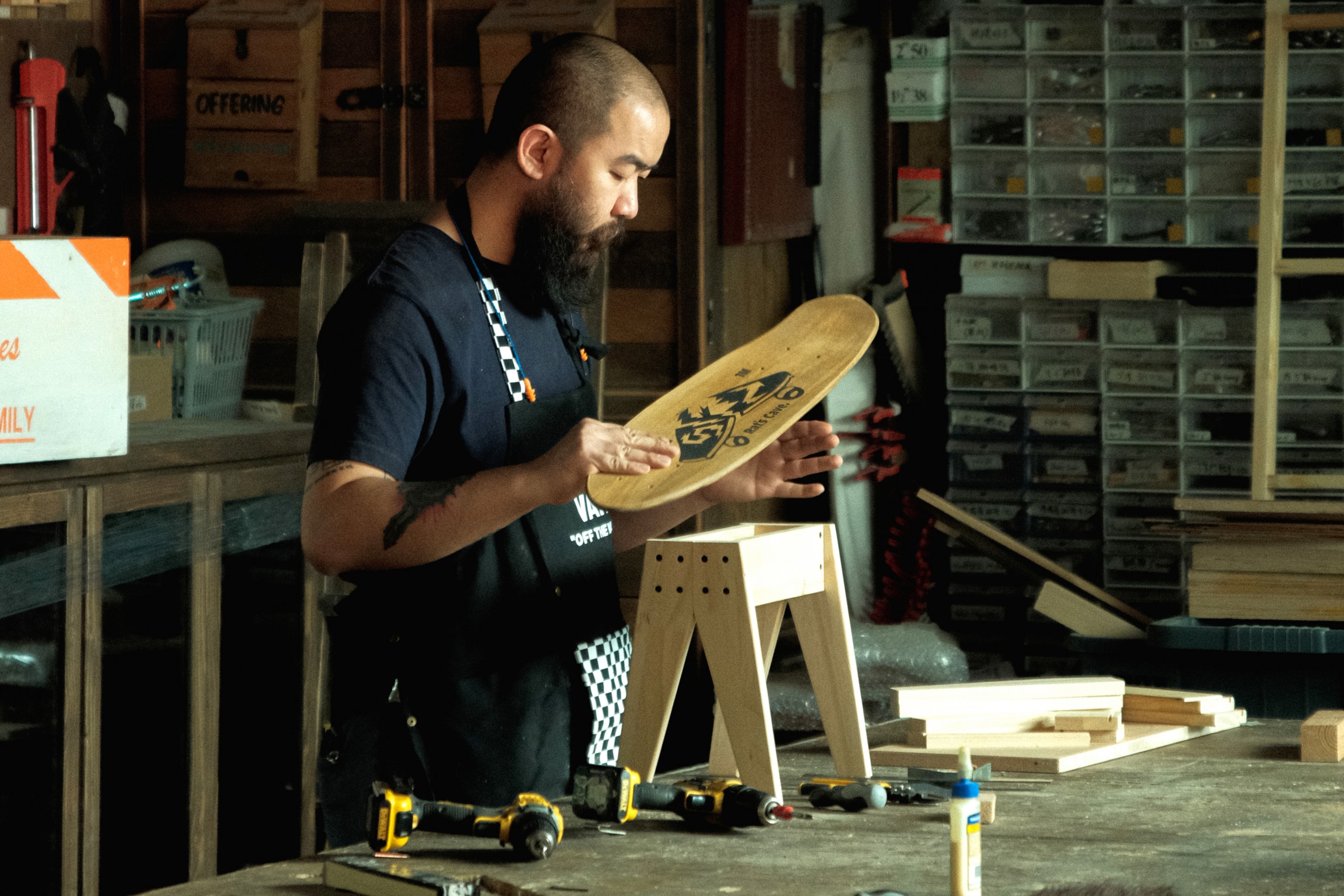Start From Zero 製作滑板木椅，傳遞 Vans 多元化創作精神