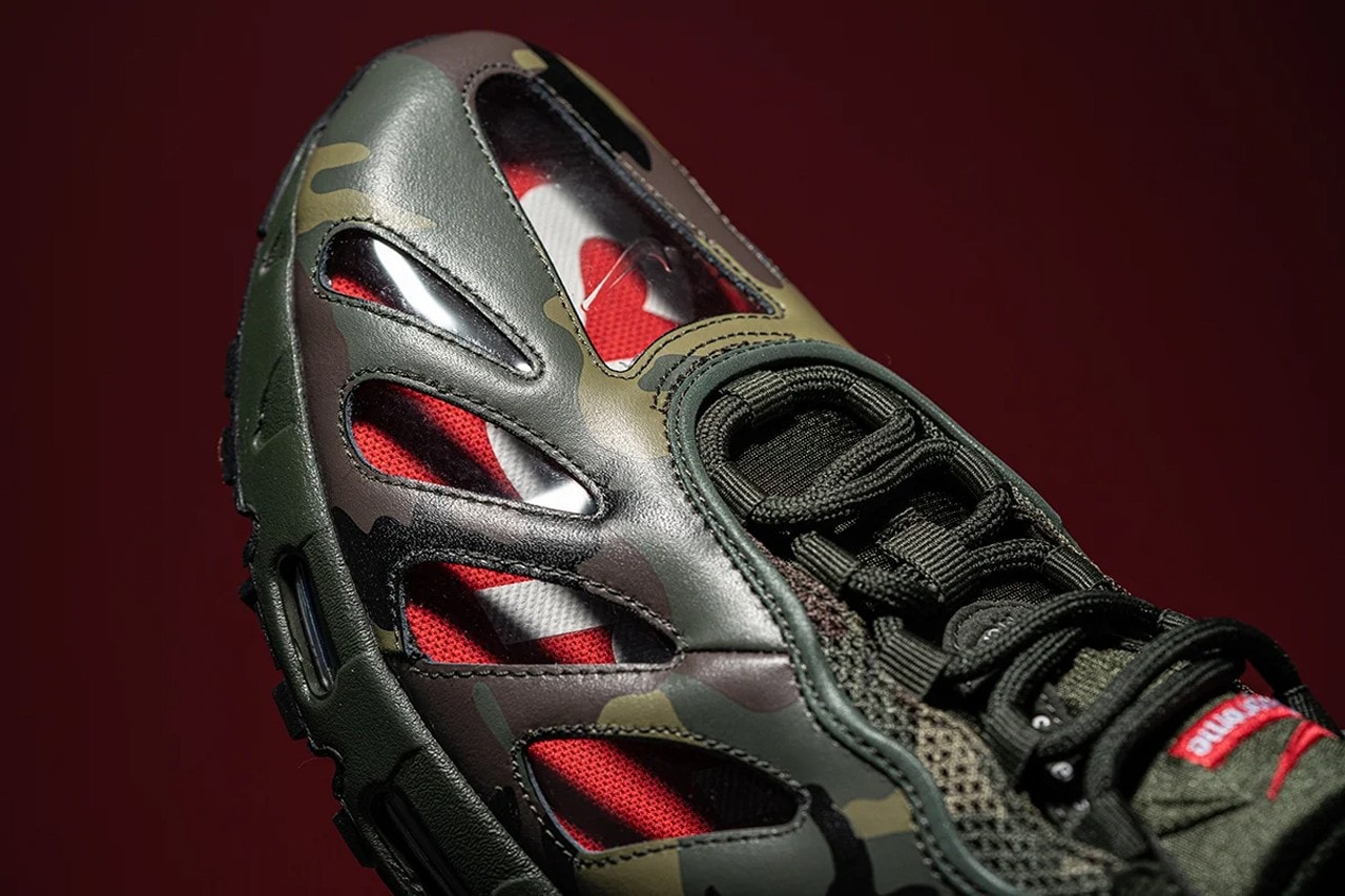 率先預覽 Supreme x Nike Air Max 96「Camo」全新聯名鞋款