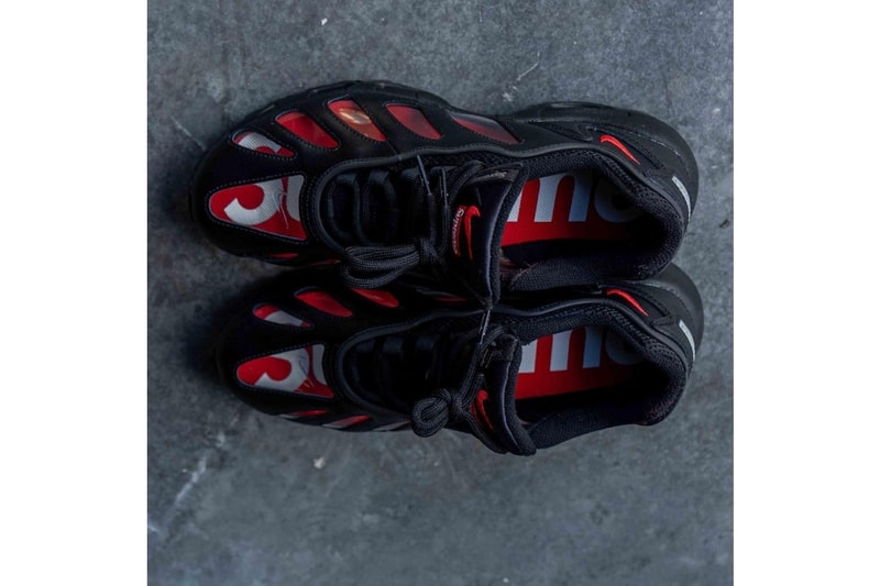 率先預覽 Supreme x Nike Air Max 96「Black」全新聯乘鞋款上腳圖輯