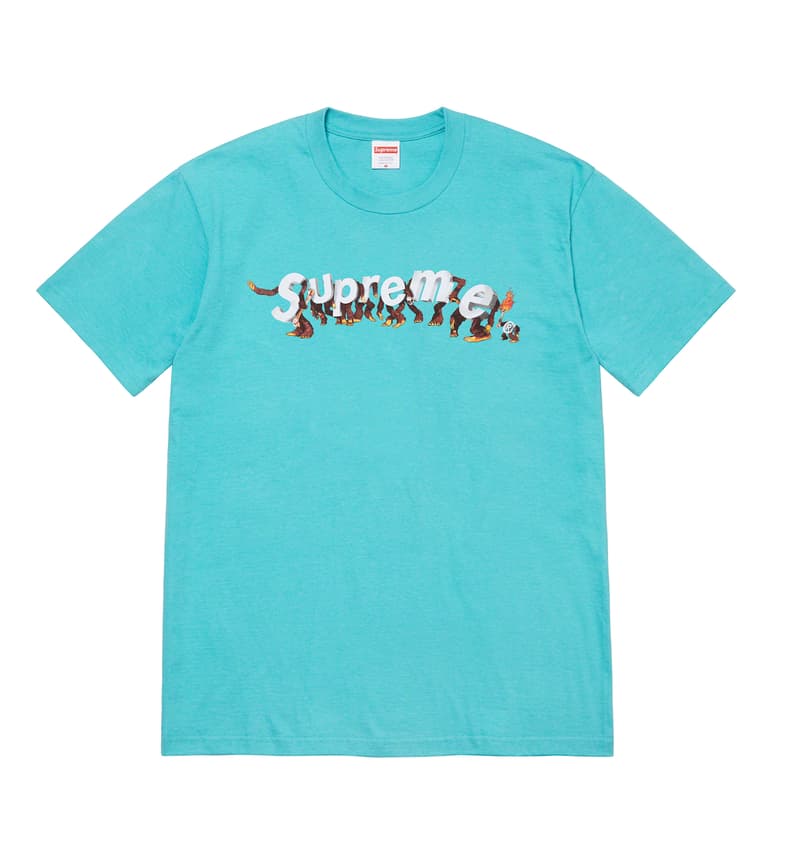 Supreme 2021 春季 T-Shirt 系列發佈