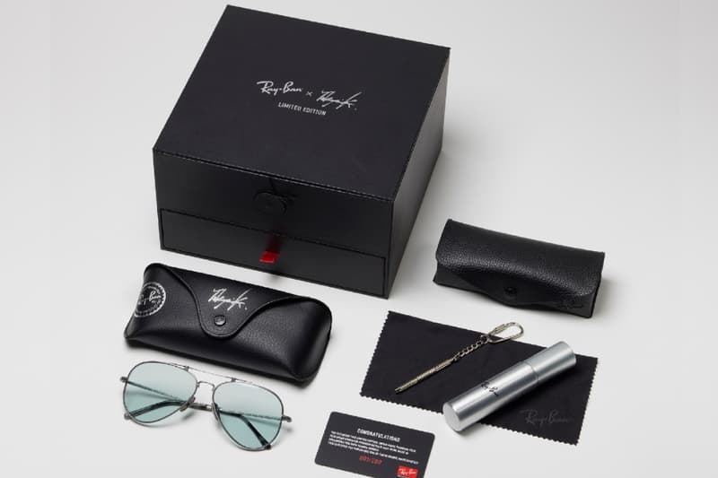 Ray Ban 攜手木村拓哉打造限量聯乘 Aviator 型號墨鏡