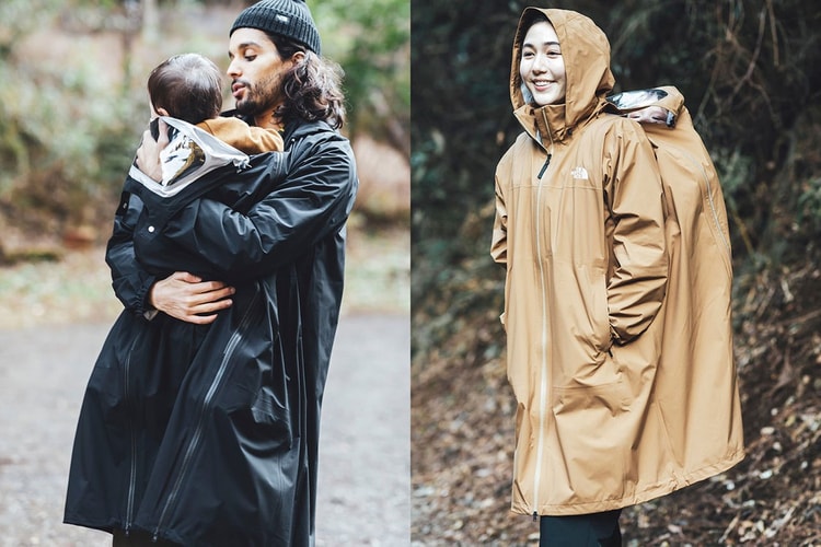 The North Face Japan 推出全新「育嬰型」防水大衣 MTY Pickapack Rain Coat