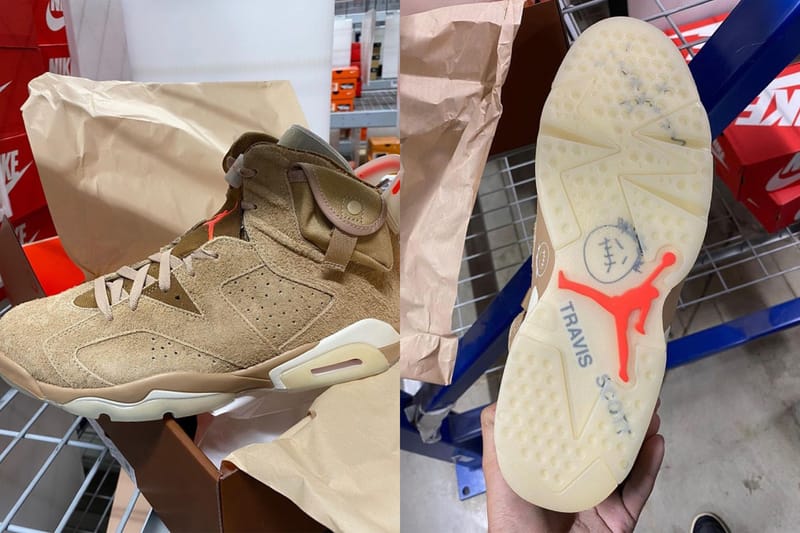 Travis Scott x Air Jordan 6「British Khaki」全新聯乘鞋款實鞋近賞