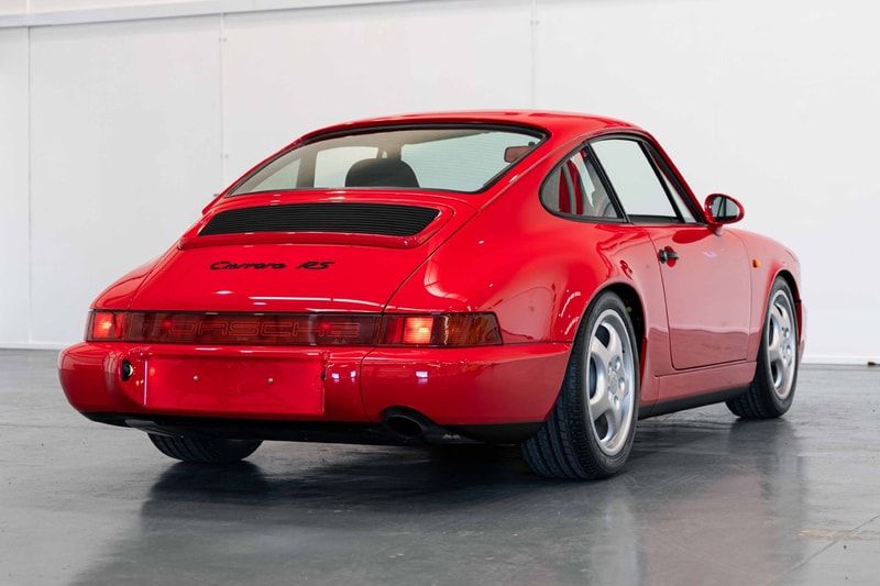 稀有完美出廠車況 1991 年 Porsche 911 Carrera RS 展開拍賣