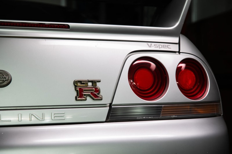 稀有 1995 年 Nissan Skyline GT-R V-Spec R33「東瀛戰神」展開拍賣