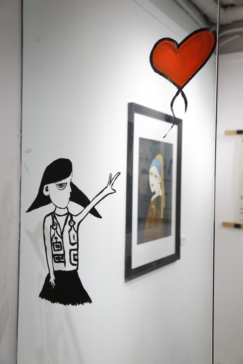 走進本地書法藝術家 Little ears 首個藝術展覽