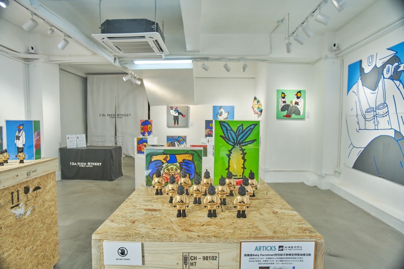 走進台灣藝術家張騰遠個人作品展《鸚鵡人登陸香港》