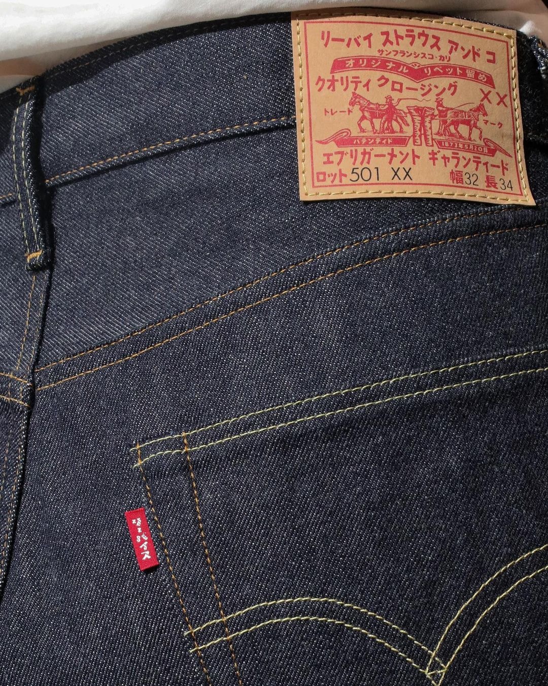 日本 Levi's® 推出「片假名」別注版 1955 501® 牛仔褲