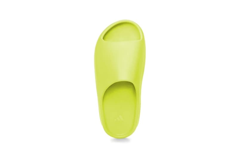 adidas YEEZY SLIDE 最新螢光配色「Glow Green」率先曝光