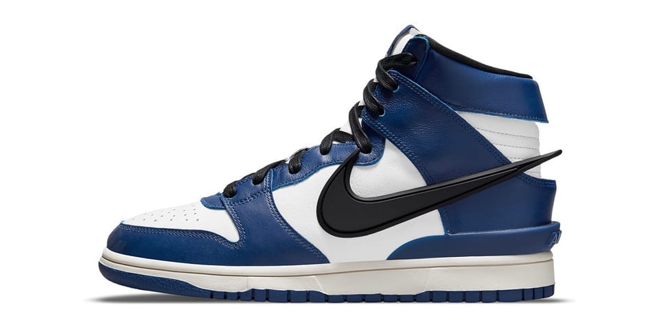 未使用品 ナイキ NIKE DUNK HI AMBUSH BLACK WHITE 2020 26.5cm CU7544-001 アンブッシュ コラボ ダンク ハイ ブラック ホワイト 220913 メンズ  220913
