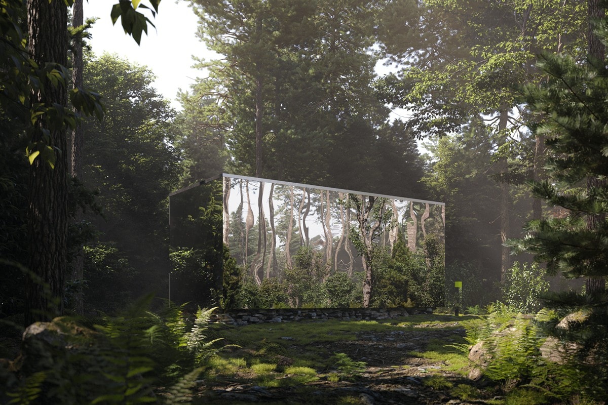 建築事務所 Leckie Studio 攜手 Aruliden 打造全新森林 Arcana 鏡面屋