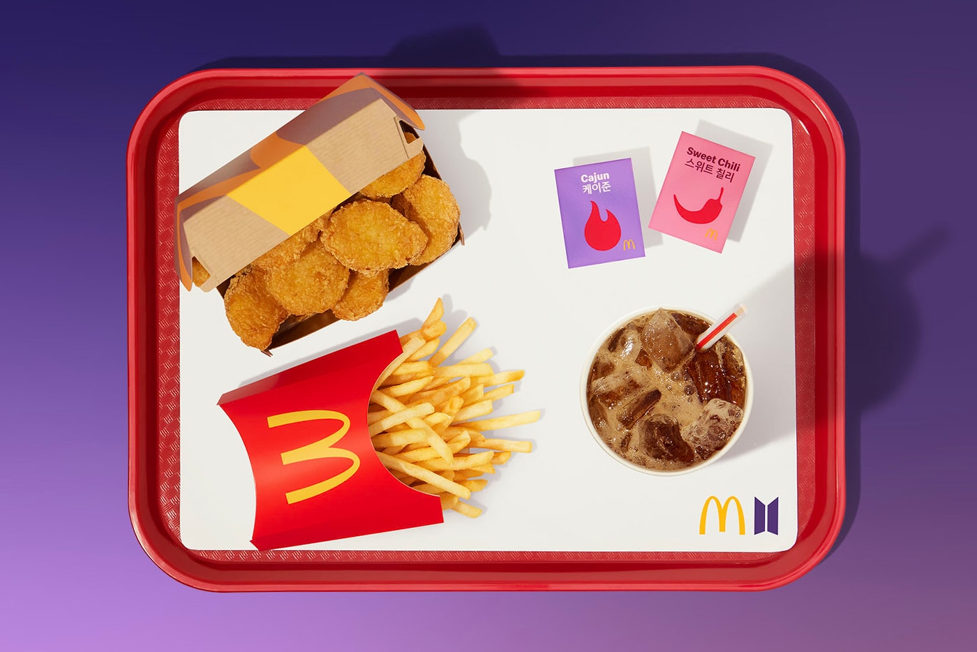 防彈少年團 BTS x McDonald's 聯名套餐、周邊系列正式登場
