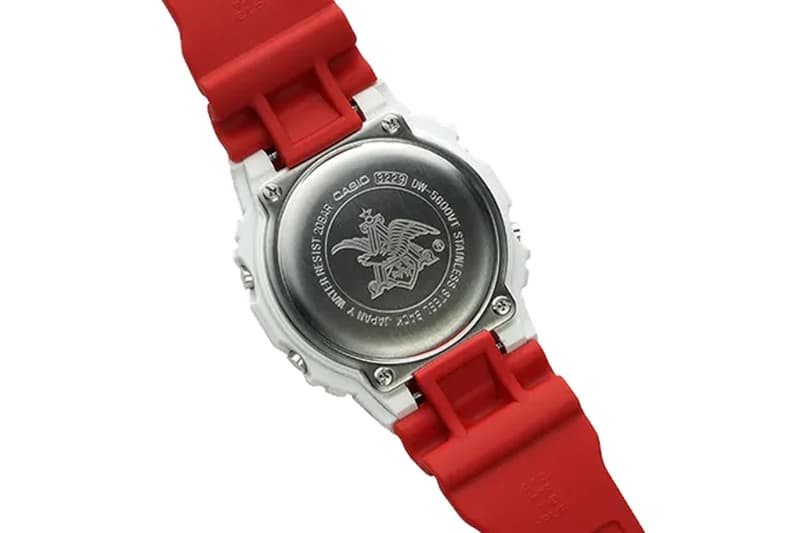 Budweiser x G-Shock 全新聯乘 DW-5600 錶款發佈