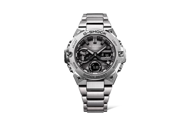 G-Shock 金屬物料 G-STEEL 系列推出四枚全新 GST-B400 錶款