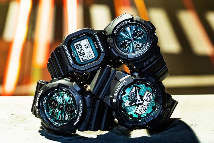 G-Shock 推出全新「Midnight Green」系列錶款