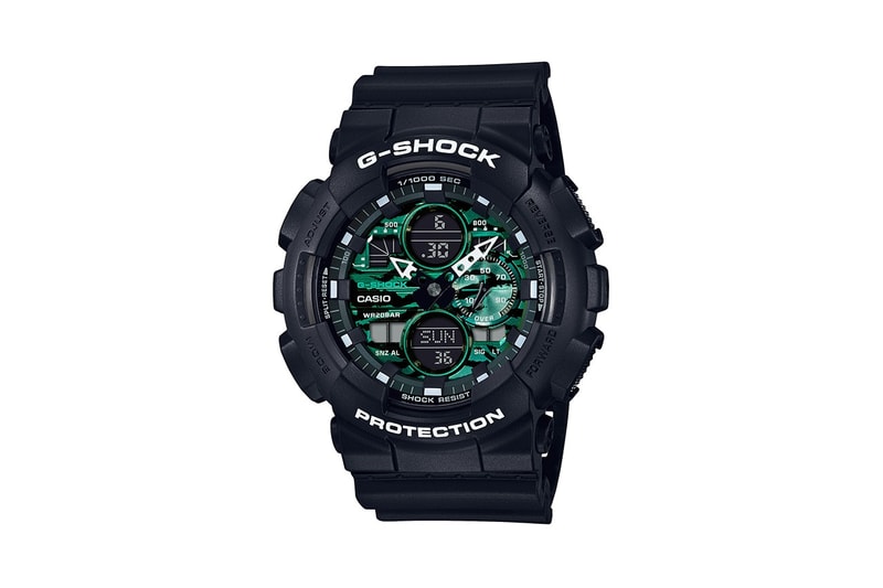 G-Shock 推出全新「Midnight Green」系列錶款