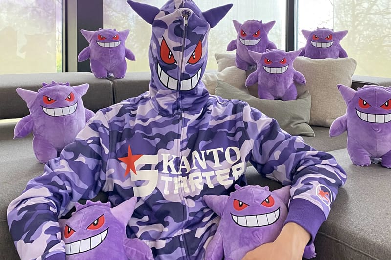 Kanto Starter 推出全新《Pokémon》人氣寶可夢「Gengar 耿鬼」連帽外套