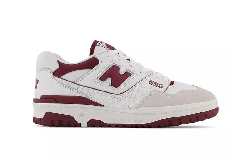 New Balance 550 全新「Varsity Gold」、「Burgundy」、「Black」配色正式登場