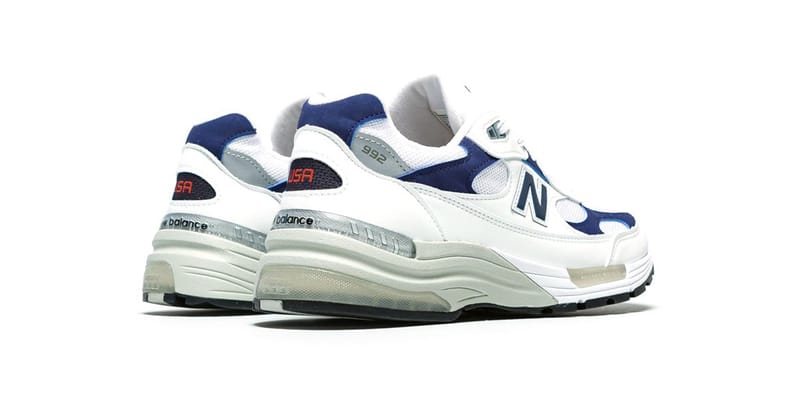 new balance 992 navy blue