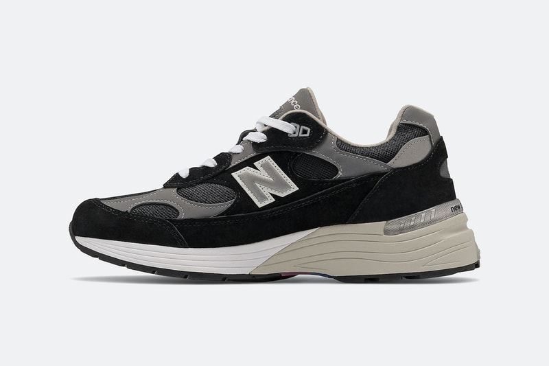 New Balance 992 黑灰配色正式上架