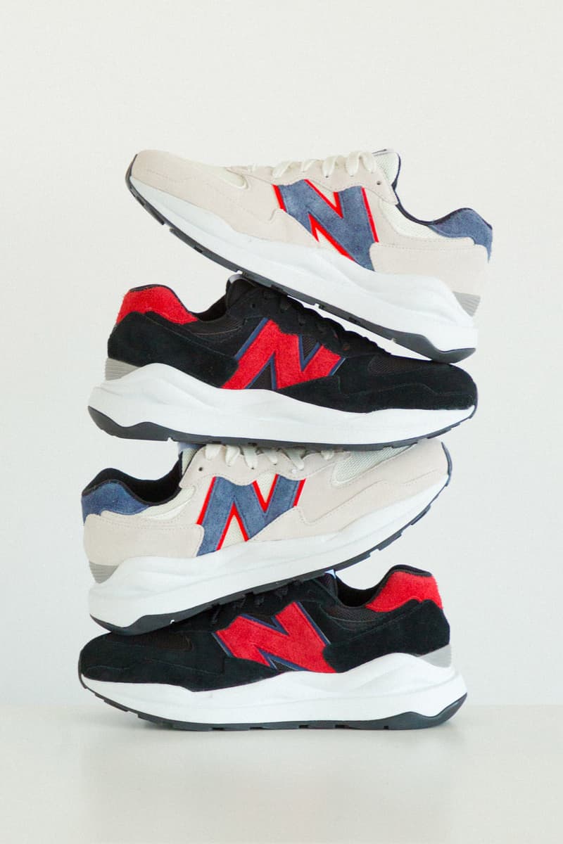 New Balance 57/40 最新配色「Black/Red」、「White/Blue」上架情報