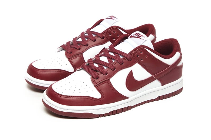dunk low dark red